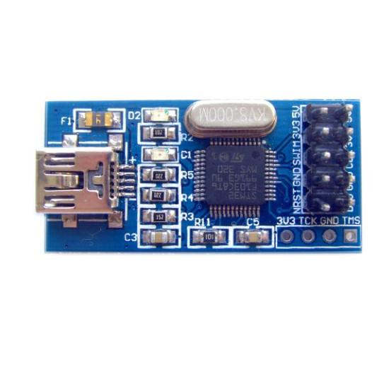 

STLINK V2 STM8 STM32 Емулятор Програматор Міні STLINK Завантажувач 10*10*2 білий