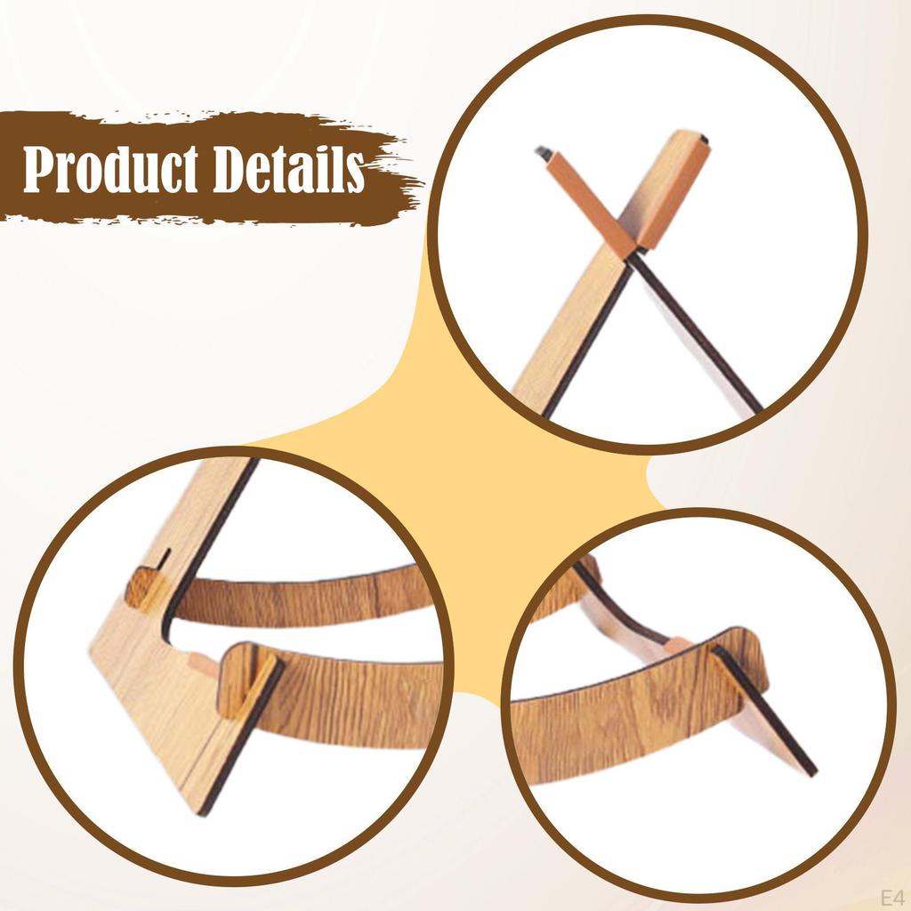Guitar Stand for Le, Violin Stand, Practical String Instrument Holder, Storage Shelf,