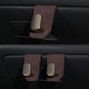 Universal Car Glove Box Hooks Passenger Purse Bag Hanger Hat Holder Interior Storage Auto Suede Accessories Hook