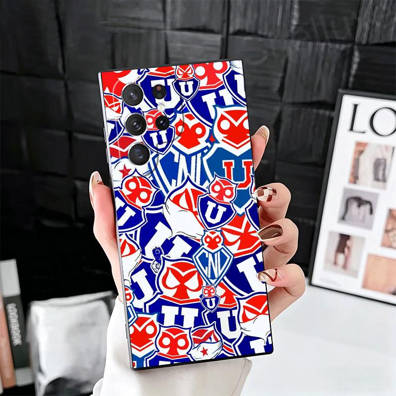 

Chile U-University Logo Soft Phone Case for Samsung Galaxy S26 S25 Edge S24 Ultra S23 Plus S22 S21 FE S20 Black Cover Back Shell Samsung S24 FE