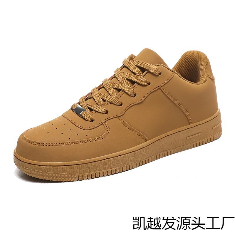 Autumn and winter couple extra large size breathable leather board shoes casual fashion men's shoes