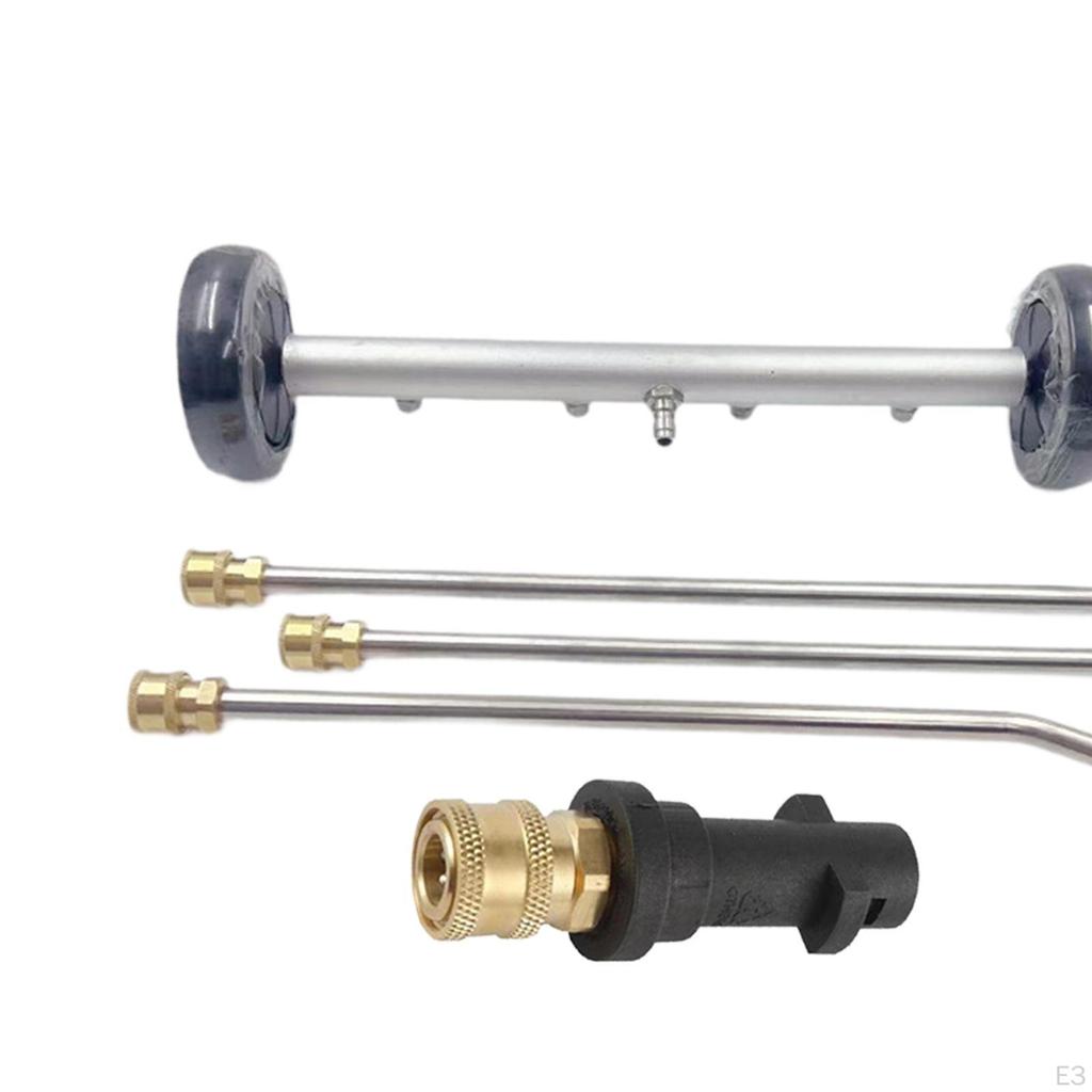 Hochdruckreiniger Unterbodenreiniger 4000 PSI Effizienter Premium Autowasch-Wasserbesen mit 3