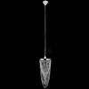 Pendant Chandelier - vidaXL - Crystal - 22 X 58 Cm - E27 - LED - Indoor