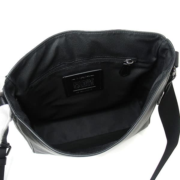 Coach Leather Shoulder Bag, Crossbody, for Men and Women, Black, 4007-qbbk [Used]