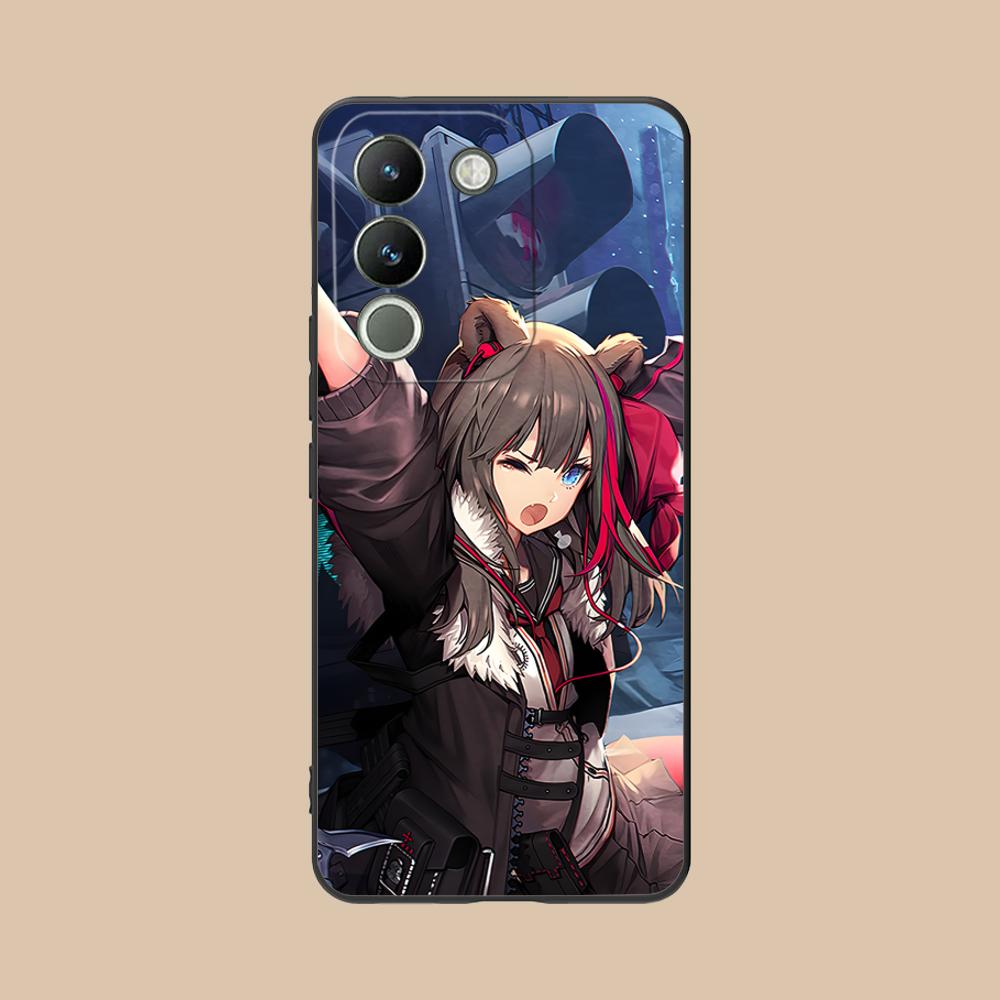 Arknights Zima Matte TPU Mobile Phone Case for VIVO V60 V50 V40 V30 V29 V27 V25 V23 Pro Lite 5G Colorful Printing Cover