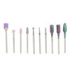 Nail Drill Bits Set Tungsten Steel Nail Art Grinding Head Dead Skin Removal Manicure Polishing Tool
