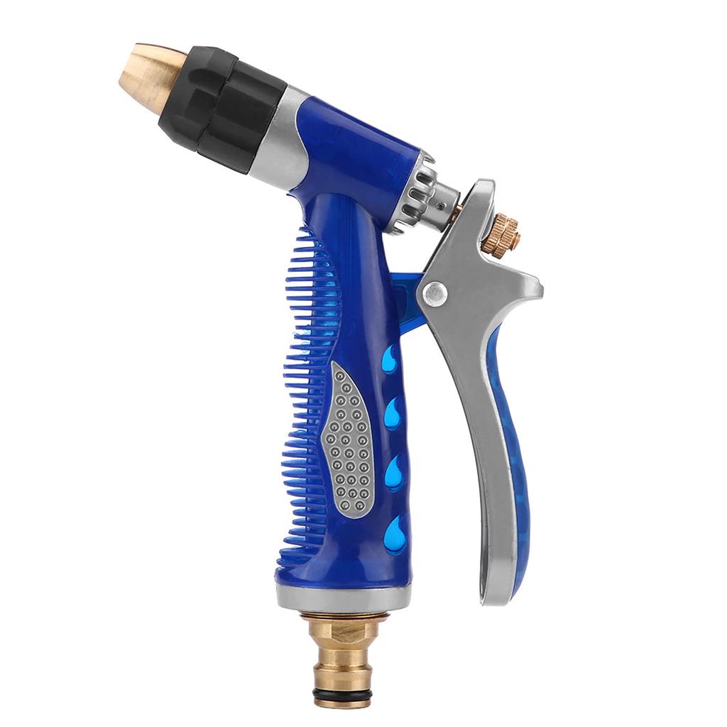High Pressure Water Sprayer Gun for Car Washing Cleaning Garden Watering Tool Blue