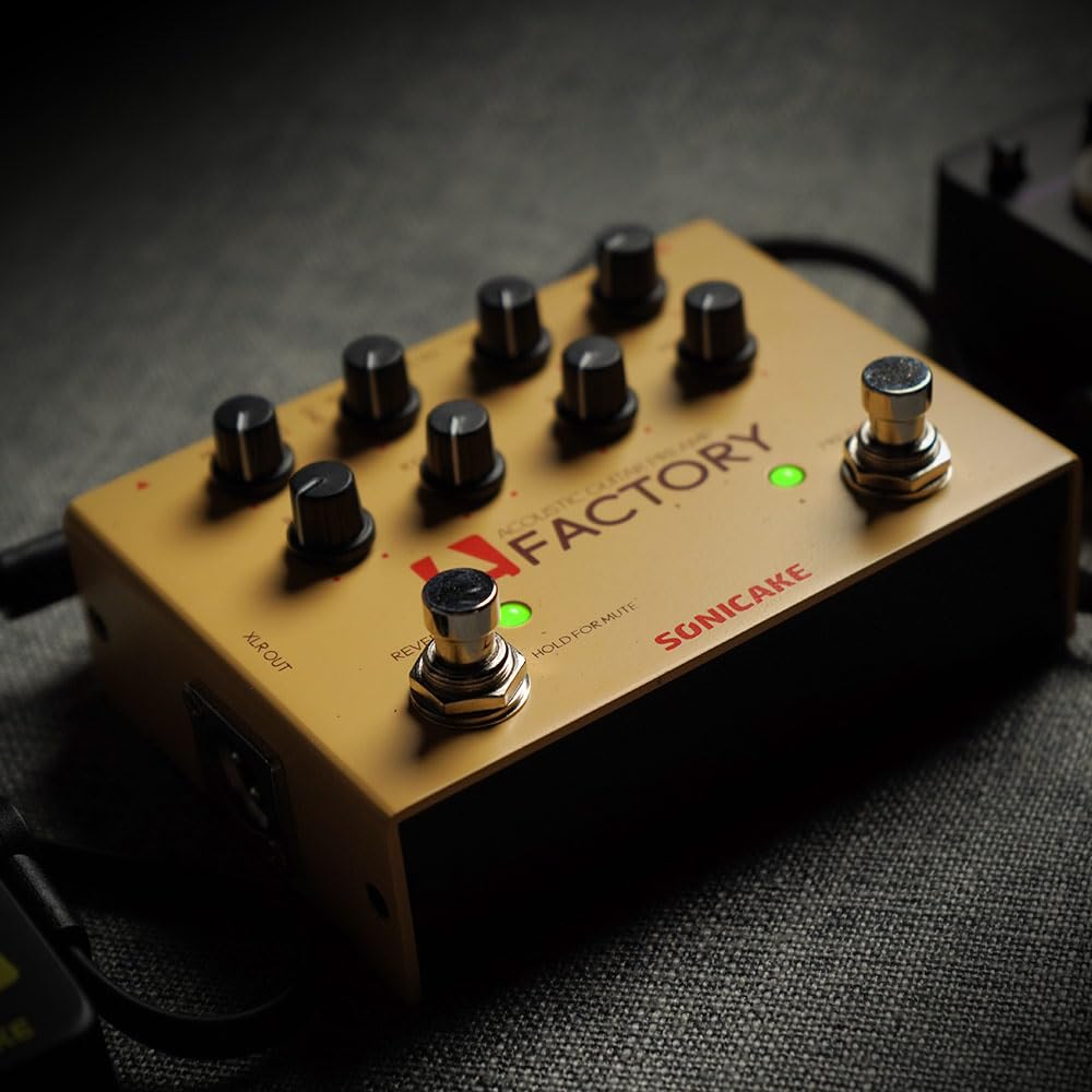 SONICAKE Preamp & Reverb Effector for Acoustic Guitar A Factory