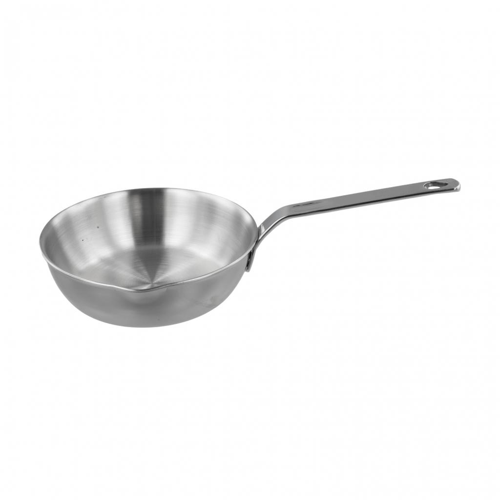 Mini Egg Pan 316 Stainless Steel Omelet Skillet for Gas Induction Stoves