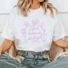 Printed Fashionable Casual Top Travel Vacation Cute Clothing Women's T-Shirt Women's Short Sleeved Sweet Pattern Summer T-Shirt