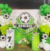 Football Trophy Aluminum Film Balloon Green Arch Set Boy Baby Birthday Party Decoration Decoration