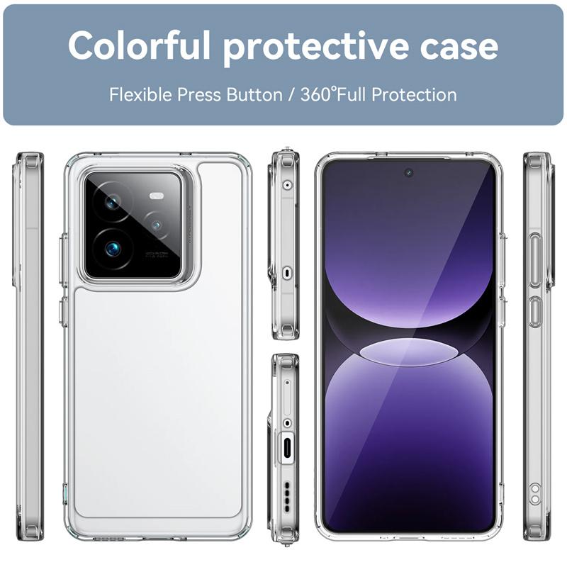 Etui Pokrowiec na Realme GT 7 Pro OPPO Realme GT 7 Pro Capas Wstrząsoodporny Bumper Tył Pancerz Przezroczysty Przezroczysty Fundas Realme GT 7 Pro