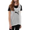 Puma Okrągły Dekolt Bez Rękawów Logo Tank Top Męskie Topy Biały 657251-04