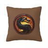 Fighting Game Mortal Kombat Scorpion Sub Zero Warrior 3 Square Pillowcase Cushion Cover Pillow Case Throw Pillow Cover for Home