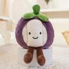 Super Cute Fruit Plush Toy Stuffed Apple Strawberry Watermelon Persimmon Durian Pineapple Plush Doll Soft Pillow Birthday Gift