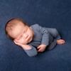 Newborn Photography Clothing Baby Soft Houndstooth Knitted Long Tail Hat Jumpsuit Set, Interesting and Beautiful