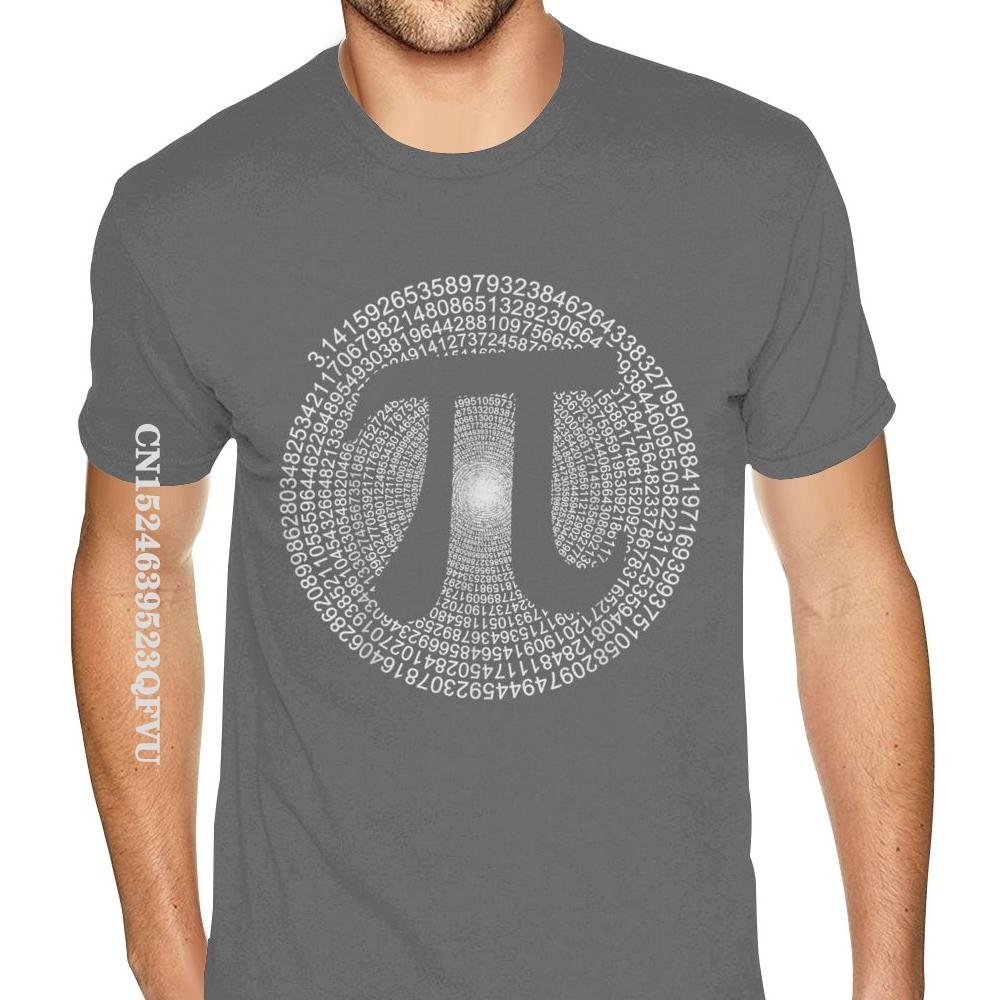 Classic Pi T Shirt 3,14 Pi Number Symbol Math Science Gift Tee Shirts For Men Make Your Own Soft Cotton HipHop Print Tee