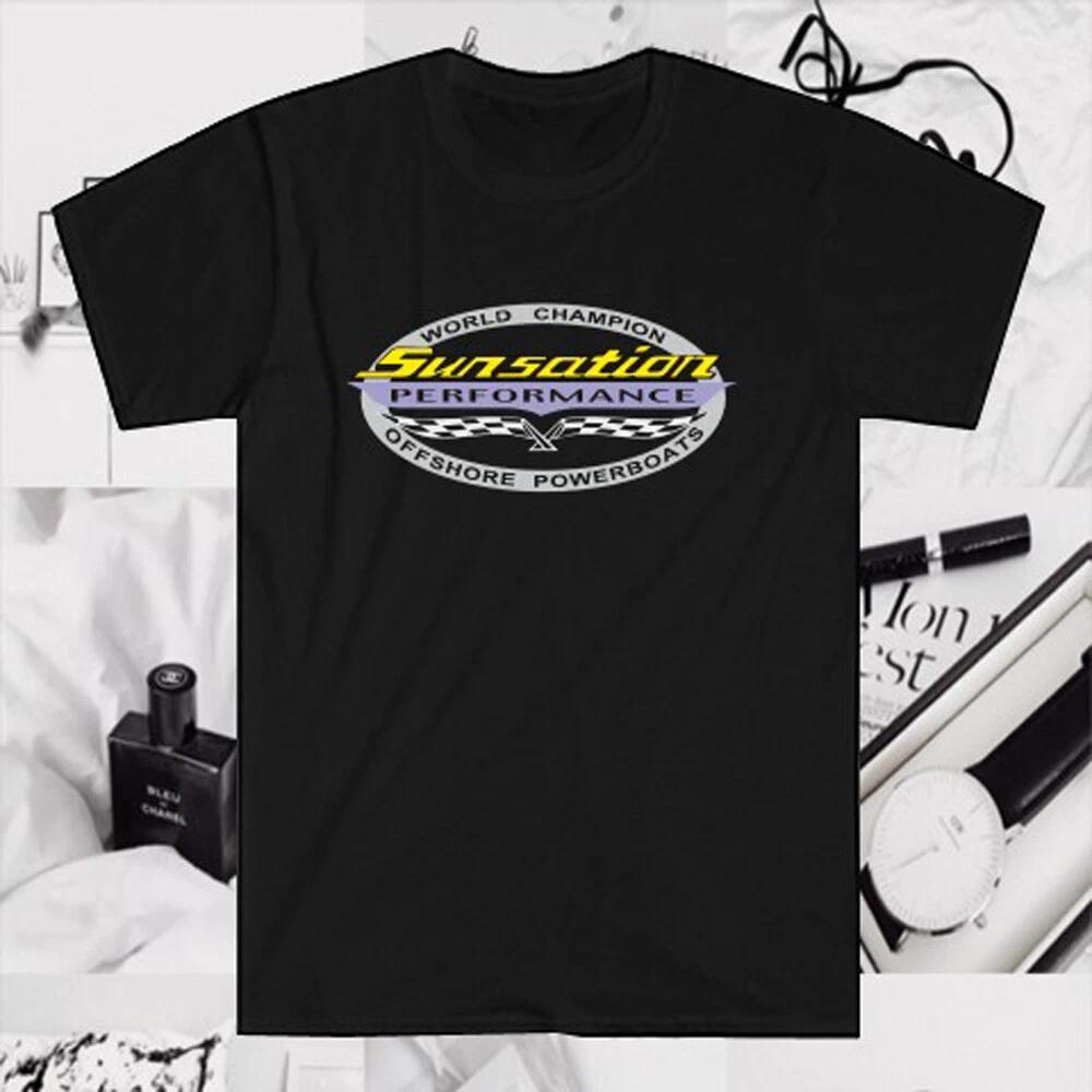 Sunsation Performance Powerboats Men s Black Size S to 5XL L