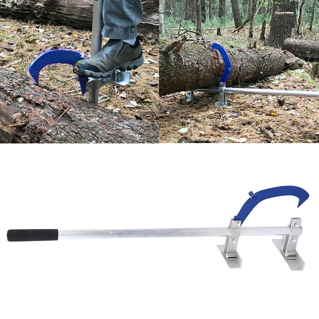 Wood Chuck Tool Hand Operated Log Lifter Chainsaw Forestry Durable HighStrength