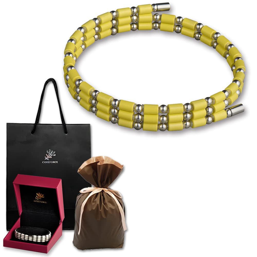 

COREFORCE [Official Gift Bag, Wrapping Bag & Message Card Included] Coreforce Loop Yellow SUS50 (Total Length 50cm) / CF040