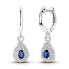 2025 New 925 Sterling copper Hoop Earrings Flowers Zircon Drop Earrings Stud For Woman Fine Birthday Wedding Party Zircon Gifts