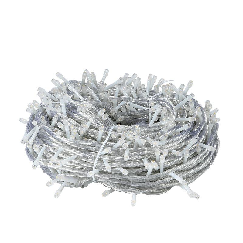 Warm white LED Christmas Fairy Lights Waterproof 50M 100M 8 Modes EU Plug 24V-36V Holiday Wedding Party String Decor For Lighting Celebration