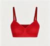 Plus Size Front-Opening Seamless Nursing Bra with Removable Breathable Pads