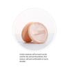2/6Pcs Satin Velvet Cosmetic Puff Round Loose Powder Puff Flocking Makeup Powder Puff  Women