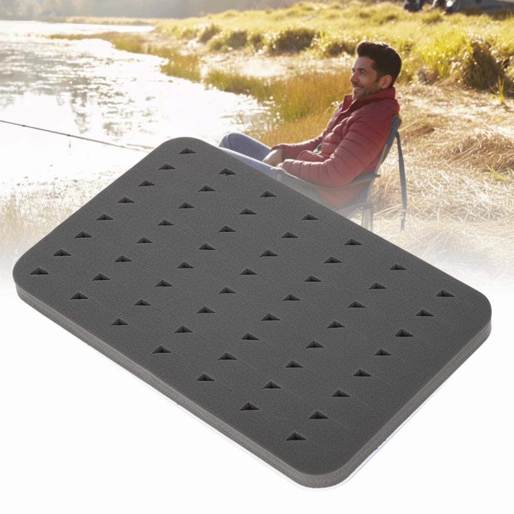 

Foam Fly Fishing Patch Rippled Hook Hanging Board Portable Fishing Hook Storage Fly Fishing Pin version