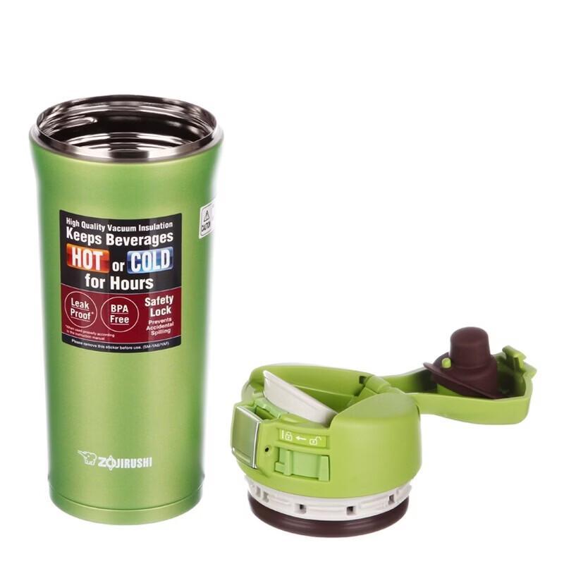Zojirushi 304 Stainless Steel Vacuum Insulated Pop-up Lid Thermos Mug