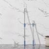 Retractable Clothes Drng Rod Single Prong Clothes Hanger Storage Organizer for Home Dormi Stainl Steel PP Material