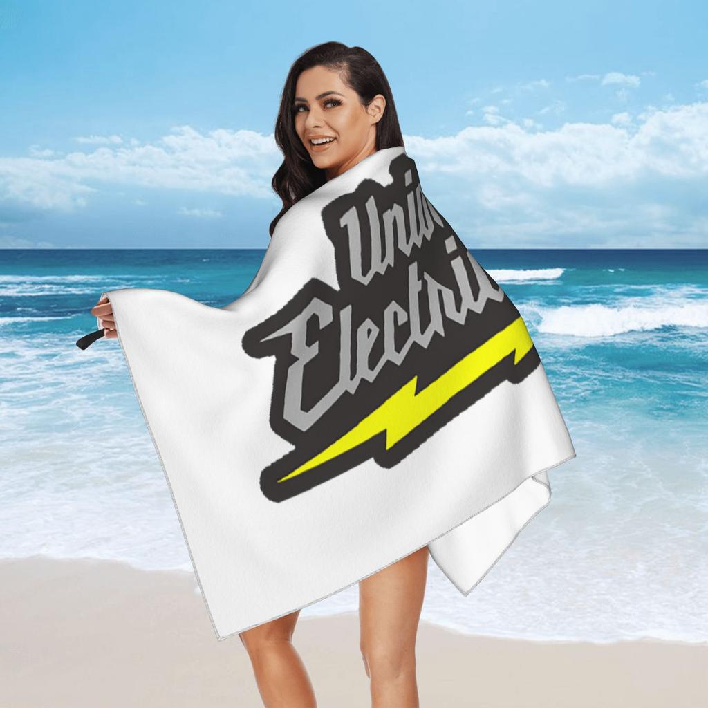 Union Electrician Beach Towel Soft Microfiber Quick Dry Absorbent Quick Towels For Bath