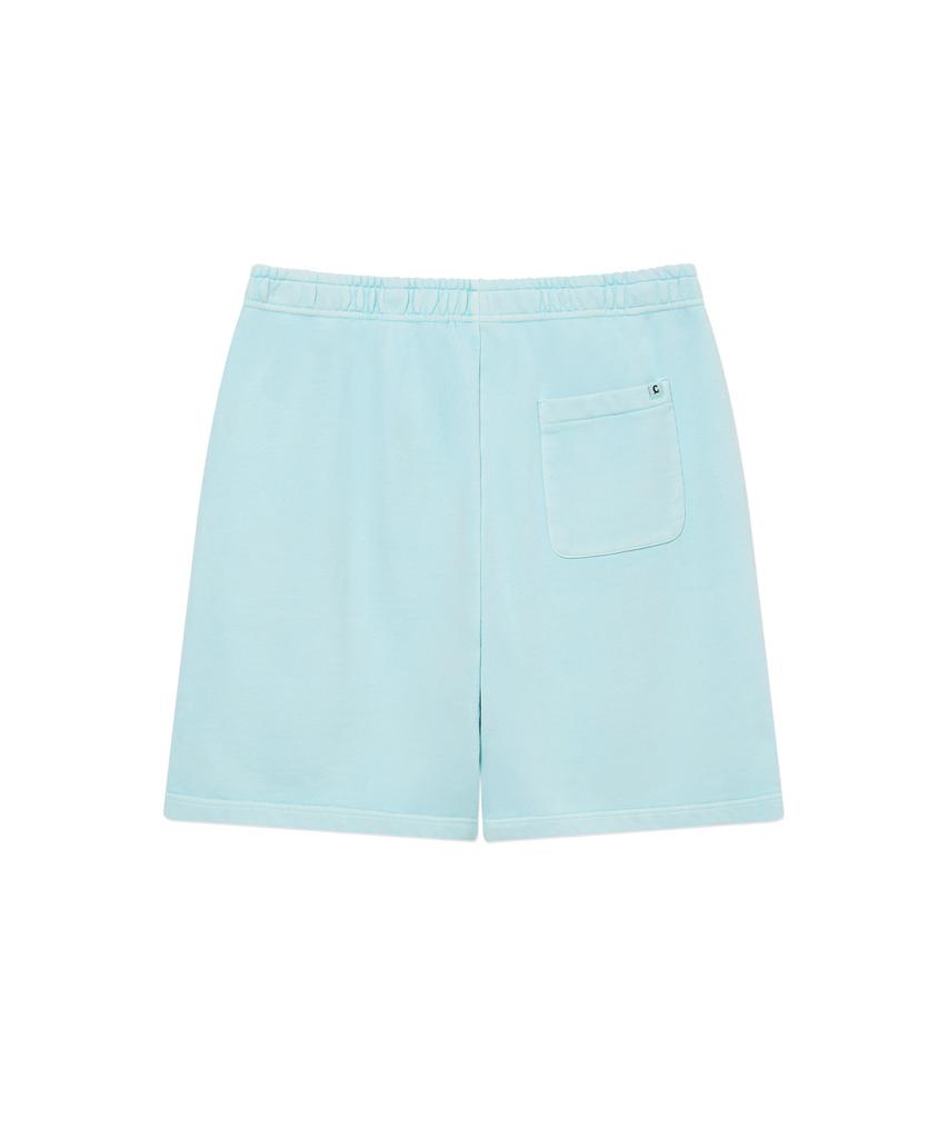 COVERNAT Regular Small Authentic Dyed Sweat Shorts Sky Blue