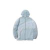 Sports Fashion Series Contrast Hooded Jacket Men Outerwear Mist-Blue AFDR153-1