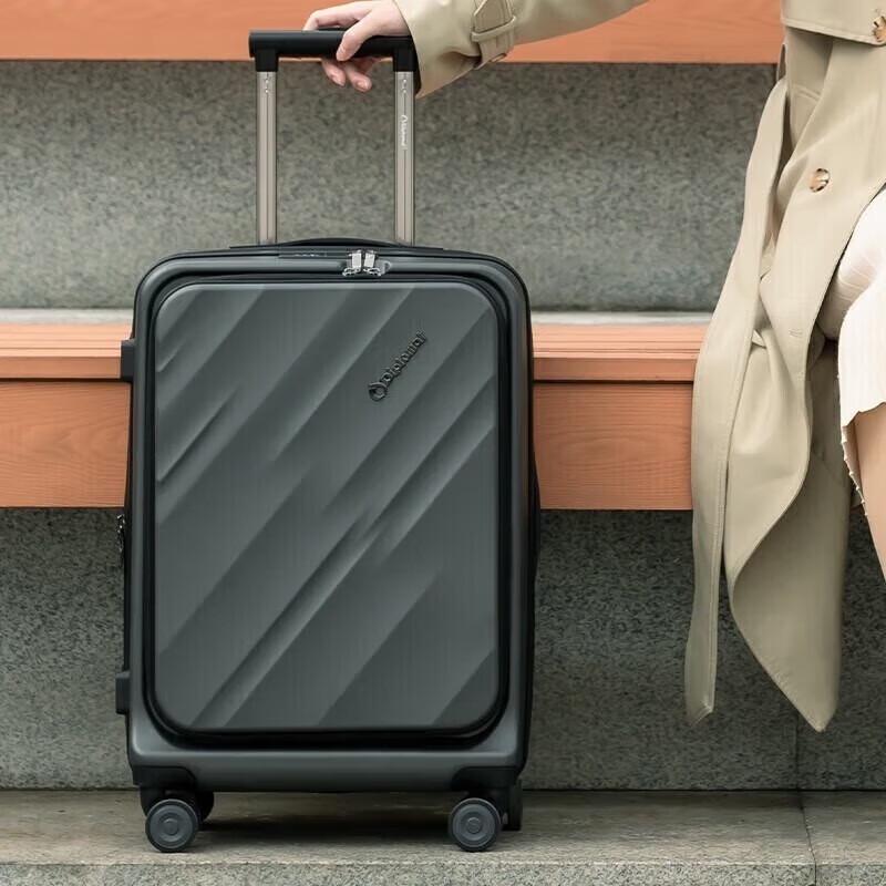 Diplomat 20-inch Expandable Front-Open Carry-on Suitcase