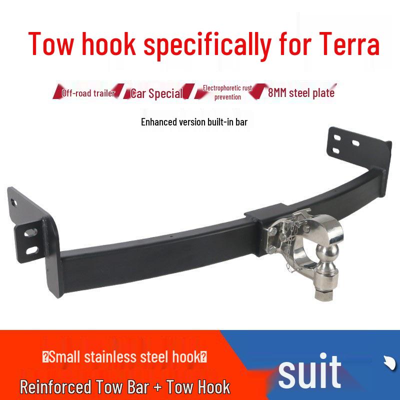 Nissan Terra Trailer Hooks & Tow Supports: Specialized Rear Hooks and Modified Tow Bars