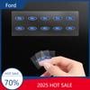 2025 Chaud Pour Ford 2025 Nouvelle Mode Emblème Avant de Voiture Emblème de Coffre Arrière Mini Autocollant Pour Ford Focus ST Ranger Mondeo Kugo Ecosport