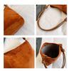Sandblasted Women's Bag Lightweight Texture Versatile Autumn and Winter Unique Design, Fashiable Single-shoulder Crossbody Bag