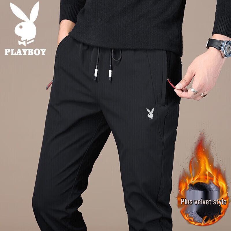 PLAYBOY Men's Autumn/Winter Casual & Cargo Trousers