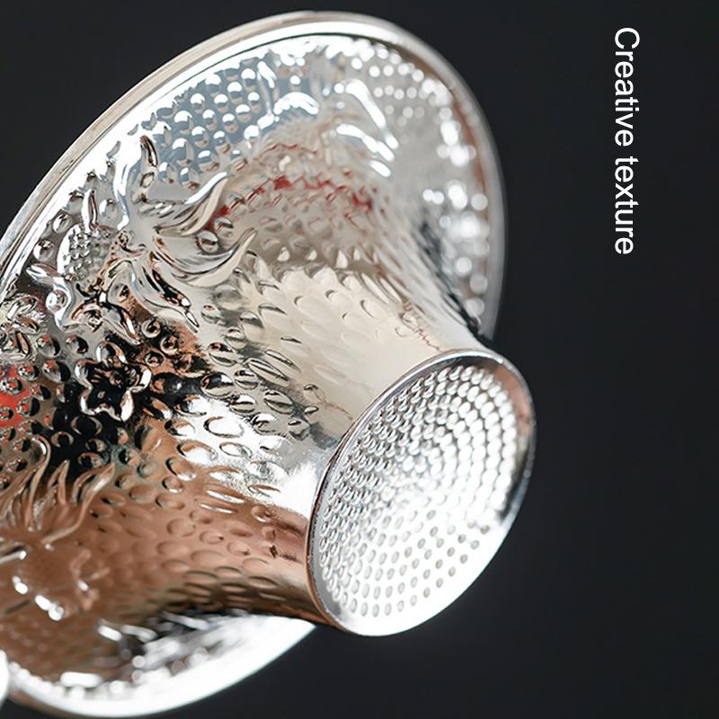 Metal Mesh Tea Strainer Stainless Steel Filter Sieve Teaware Lace Tea Drain Useful Tea Infusers Kitchen Accessories