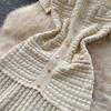 Summer New Brand Fashion Vintage Knitted Dress Women Elegant Hollow Out O-Neck Single Breasted A-Line Long Robes Ladies Dress