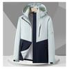 Spring and Autumn New Outdoor Jacket Trench Coat Splicing Men's and Women's Sports and Leisure Single Clothes Couple's Jacket Jacket