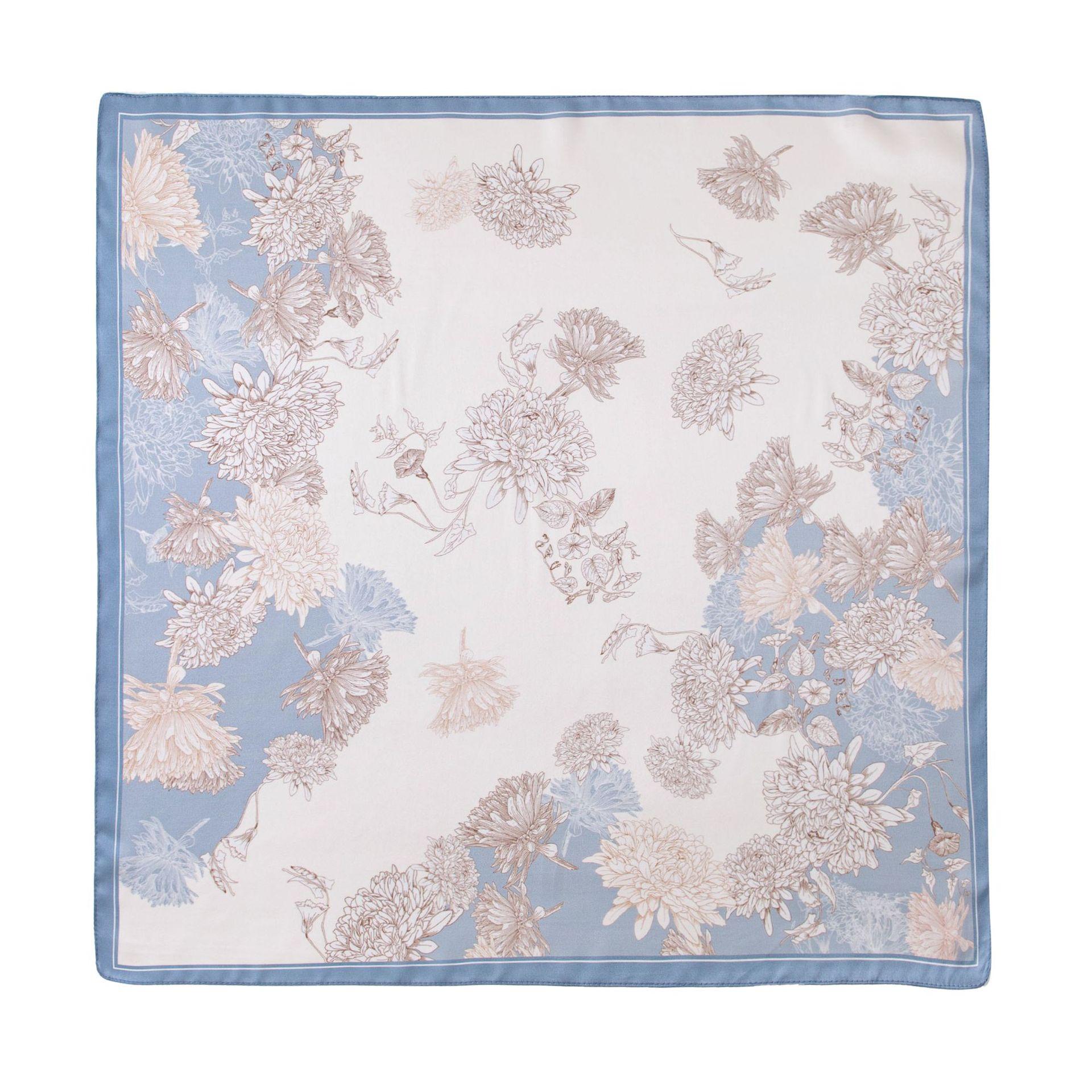 

100% mulberry silk scarf fashion high sense versatile small square