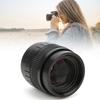 50mm F1.4 C Mount Lens Used with Adapter Ring for Canon Mirrorless Camerablack