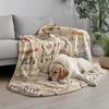 1PC Gilmore Girls Pattern Flannel Blanket, Soft, Skin-Friendly, Warm, Machine Washable, Suit for Sofa, Bed,Office,Travel,Camping