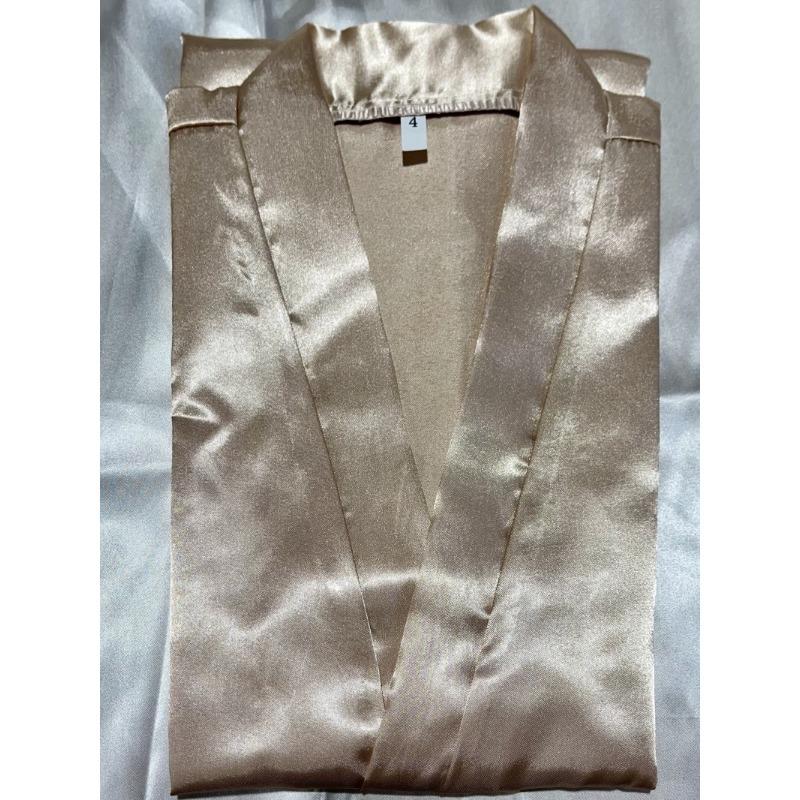 Halat de baie pentru copii Temperament confortabil și elegant Vegetarian Robă pentru copii subțire din imitație de mătase Cardigan subțire Robe Baby Runway Cardigan