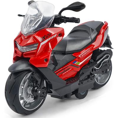 1/12 Diecast Motorfiets RS120 Model - Speelgoedmotorfiets met geluid en licht voor kinderen vanaf 3 jaar. Motorfiets speelgoed voor kinderen, volwassenen en jongens