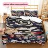 Jujutsu Kaisen Classic Manga Bedding Set Duvet Cover Pillowcase No Filler, Soft Home Bedroom Decor, Perfect Gift for Fans.chl