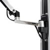 Suporte de Parede para Braço de Monitor ERGOTRON LX, Prata, Suporta até 34 polegadas (3,2-11,3 kg), Compatível com VESA, Número do Produto 45-243-026