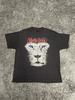 T-shirt Unisex Banda del Leone Bianco Rock and Roar Tour per Adulti Taglia Completa UU918